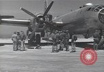 Image of engine B-29 bomber Iwo Jima, 1945, second 5 stock footage video 65675036218