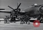 Image of engine B-29 bomber Iwo Jima, 1945, second 9 stock footage video 65675036218