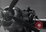 Image of engine B-29 bomber Iwo Jima, 1945, second 13 stock footage video 65675036218