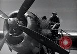 Image of engine B-29 bomber Iwo Jima, 1945, second 18 stock footage video 65675036218