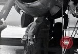 Image of engine B-29 bomber Iwo Jima, 1945, second 27 stock footage video 65675036218
