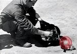 Image of engine B-29 bomber Iwo Jima, 1945, second 41 stock footage video 65675036218