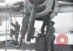Image of engine B-29 bomber Iwo Jima, 1945, second 1 stock footage video 65675036219