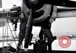 Image of engine B-29 bomber Iwo Jima, 1945, second 5 stock footage video 65675036219