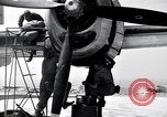 Image of engine B-29 bomber Iwo Jima, 1945, second 6 stock footage video 65675036219