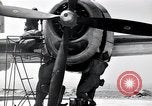 Image of engine B-29 bomber Iwo Jima, 1945, second 8 stock footage video 65675036219