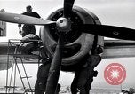 Image of engine B-29 bomber Iwo Jima, 1945, second 9 stock footage video 65675036219