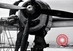 Image of engine B-29 bomber Iwo Jima, 1945, second 11 stock footage video 65675036219