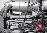 Image of crashed B-29 bomber Iwo Jima, 1945, second 30 stock footage video 65675036220