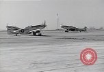 Image of P-51 Mustangs planes Iwo Jima, 1945, second 49 stock footage video 65675036223