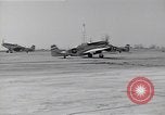 Image of P-51 Mustangs planes Iwo Jima, 1945, second 50 stock footage video 65675036223