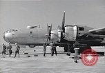 Image of B-29 bomber repaired Iwo Jima, 1945, second 8 stock footage video 65675036224