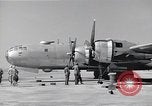 Image of B-29 bomber repaired Iwo Jima, 1945, second 9 stock footage video 65675036224