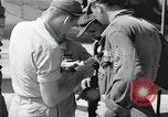 Image of B-29 bomber repaired Iwo Jima, 1945, second 14 stock footage video 65675036224