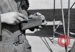 Image of B-29 bomber repaired Iwo Jima, 1945, second 28 stock footage video 65675036224