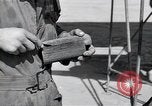 Image of B-29 bomber repaired Iwo Jima, 1945, second 29 stock footage video 65675036224