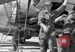 Image of B-29 bomber repaired Iwo Jima, 1945, second 35 stock footage video 65675036224