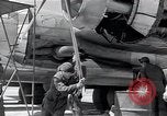 Image of B-29 bomber repaired Iwo Jima, 1945, second 37 stock footage video 65675036224