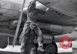 Image of B-29 bomber repaired Iwo Jima, 1945, second 48 stock footage video 65675036224