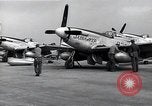 Image of P-51 Mustangs Iwo Jima, 1945, second 13 stock footage video 65675036226