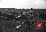 Image of P-51D Mustang aircraft 44-63912 after ground looping on Iwo Jima Iwo Jima, 1945, second 7 stock footage video 65675036227