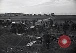 Image of P-51D Mustang aircraft 44-63912 after ground looping on Iwo Jima Iwo Jima, 1945, second 12 stock footage video 65675036227