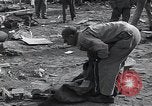 Image of P-51D Mustang aircraft 44-63912 after ground looping on Iwo Jima Iwo Jima, 1945, second 31 stock footage video 65675036227