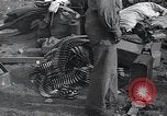 Image of P-51D Mustang aircraft 44-63912 after ground looping on Iwo Jima Iwo Jima, 1945, second 42 stock footage video 65675036227