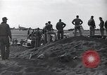 Image of P-51D Mustang aircraft 44-63912 after ground looping on Iwo Jima Iwo Jima, 1945, second 44 stock footage video 65675036227