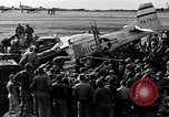 Image of P-51D Mustang aircraft 44-63912 after ground looping on Iwo Jima Iwo Jima, 1945, second 50 stock footage video 65675036227