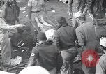 Image of P-51D Mustang aircraft 44-63912 after ground looping on Iwo Jima Iwo Jima, 1945, second 55 stock footage video 65675036227