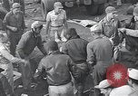 Image of P-51D Mustang aircraft 44-63912 after ground looping on Iwo Jima Iwo Jima, 1945, second 56 stock footage video 65675036227