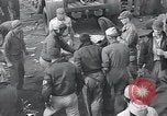 Image of P-51D Mustang aircraft 44-63912 after ground looping on Iwo Jima Iwo Jima, 1945, second 57 stock footage video 65675036227