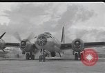 Standbild B-29 Bomber take off Saipan Nördliche Marianen, 1944, aus Sekunde 12 historischem Filmmaterial Videoclip 65675036242