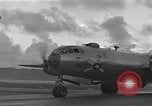 Standbild B-29 Bomber take off Saipan Nördliche Marianen, 1944, aus Sekunde 41 historischem Filmmaterial Videoclip 65675036242