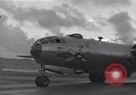 Standbild B-29 Bomber take off Saipan Nördliche Marianen, 1944, aus Sekunde 42 historischem Filmmaterial Videoclip 65675036242