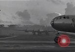 Standbild B-29 Bomber take off Saipan Nördliche Marianen, 1944, aus Sekunde 54 historischem Filmmaterial Videoclip 65675036242