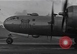 Standbild B-29 Bomber take off Saipan Nördliche Marianen, 1944, aus Sekunde 56 historischem Filmmaterial Videoclip 65675036242