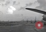 Standbild B-29 Bomber take off Saipan Nördliche Marianen, 1944, aus Sekunde 59 historischem Filmmaterial Videoclip 65675036242