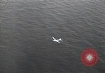 Image of B-29 bombers flying above ocean Nagoya Japan, 1945, second 4 stock footage video 65675036243