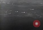 Image of B-29 bombers flying above ocean Nagoya Japan, 1945, second 16 stock footage video 65675036243