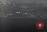Image of B-29 bombers flying above ocean Nagoya Japan, 1945, second 17 stock footage video 65675036243