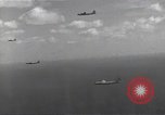 Standbild Bildung von B-29 Bomber Nagoya Japan, 1945, aus Sekunde 37 historischem Filmmaterial Videoclip 65675036244