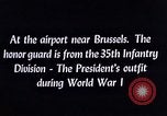 Standbild Präsident Harry Truman antwerpen Belgien, 1945, aus Sekunde 56 historischem Filmmaterial Videoclip 65675036253