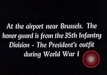 Standbild Präsident Harry Truman antwerpen Belgien, 1945, aus Sekunde 60 historischem Filmmaterial Videoclip 65675036253