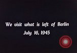 Standbild Zerstörte Gebäude aus der Schlacht um Berlin Berlin Deutschland, 1945, aus Sekunde 4 historischem Filmmaterial Videoclip 65675036257