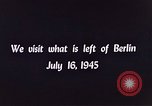Standbild Zerstörte Gebäude aus der Schlacht um Berlin Berlin Deutschland, 1945, aus Sekunde 6 historischem Filmmaterial Videoclip 65675036257