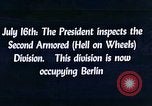 Image of President Harry Truman Berlin Germany, 1945, second 1 stock footage video 65675036261