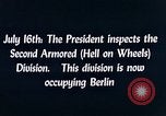 Image of President Harry Truman Berlin Germany, 1945, second 5 stock footage video 65675036261