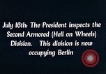 Image of President Harry Truman Berlin Germany, 1945, second 6 stock footage video 65675036261